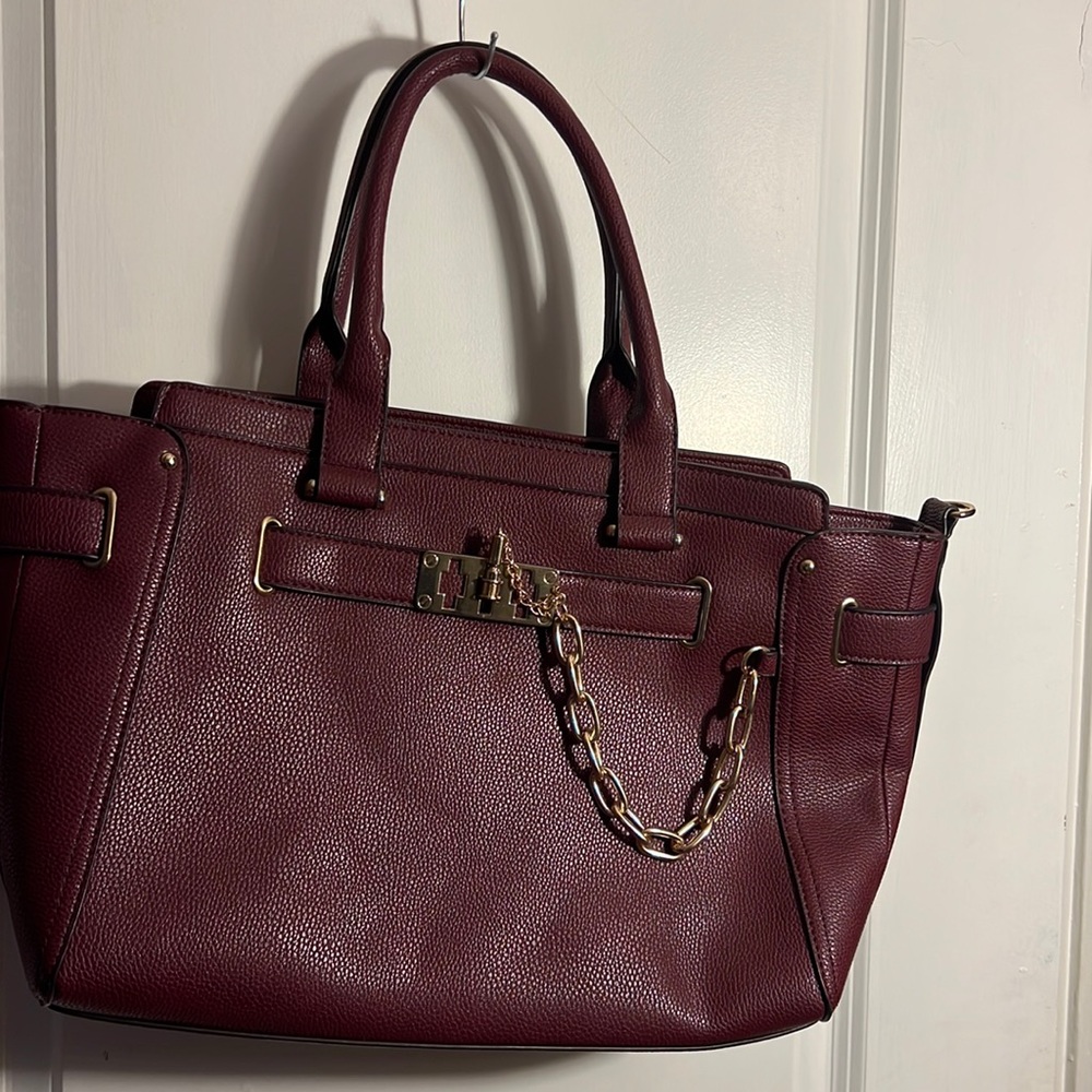 JustFab Burgundy Purse